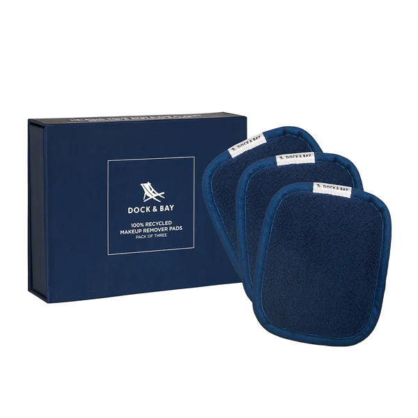 Dock & Bay Make-Up Remover Pads - Nautical Navy