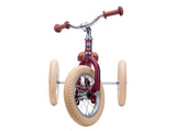 Trybike - Matte 2 In 1 Balance Trike - Vintage Red