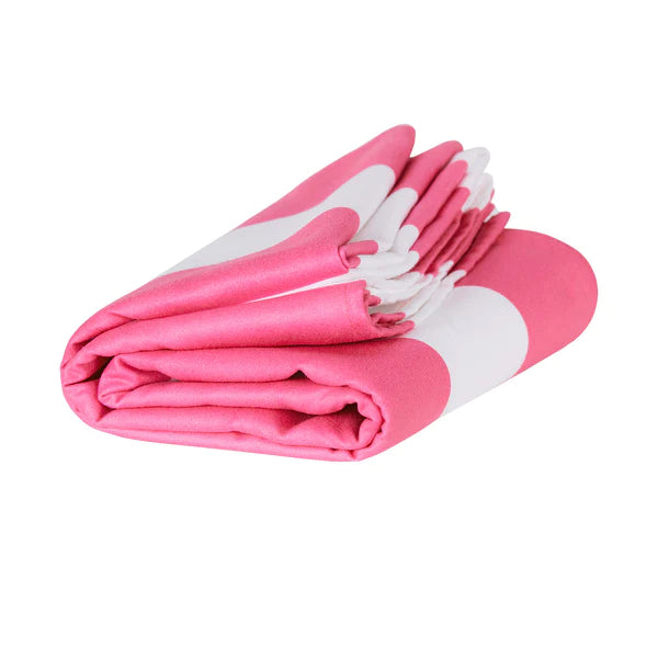 Dock & Bay Beach Towel - Phi Phi Pink