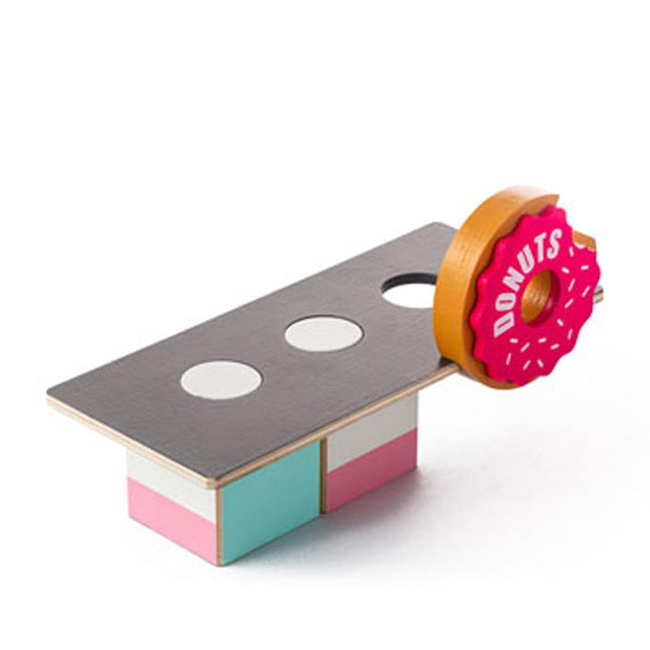 Candylab Wooden Food Shack Playset Donut