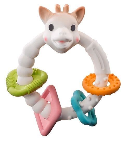 So' Pure Multi-Textured Teether - Natural Rubber