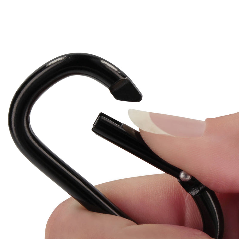 Dooky Buggy Hook Small 2 Pack - Black