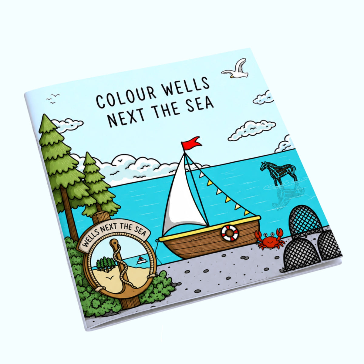 Colour Wells Next The Sea Book by Hollie Skipper