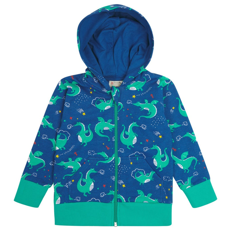 Piccalilly Zip Up Hoodie - Magic Dragon