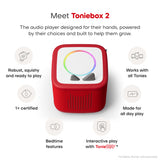 Toniebox 2 Starter Set - Sunset Red with Rubie Creative