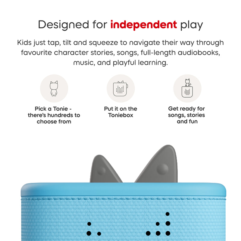 Toniebox 2 Starter Set - Sky Blue with Rubie Creative