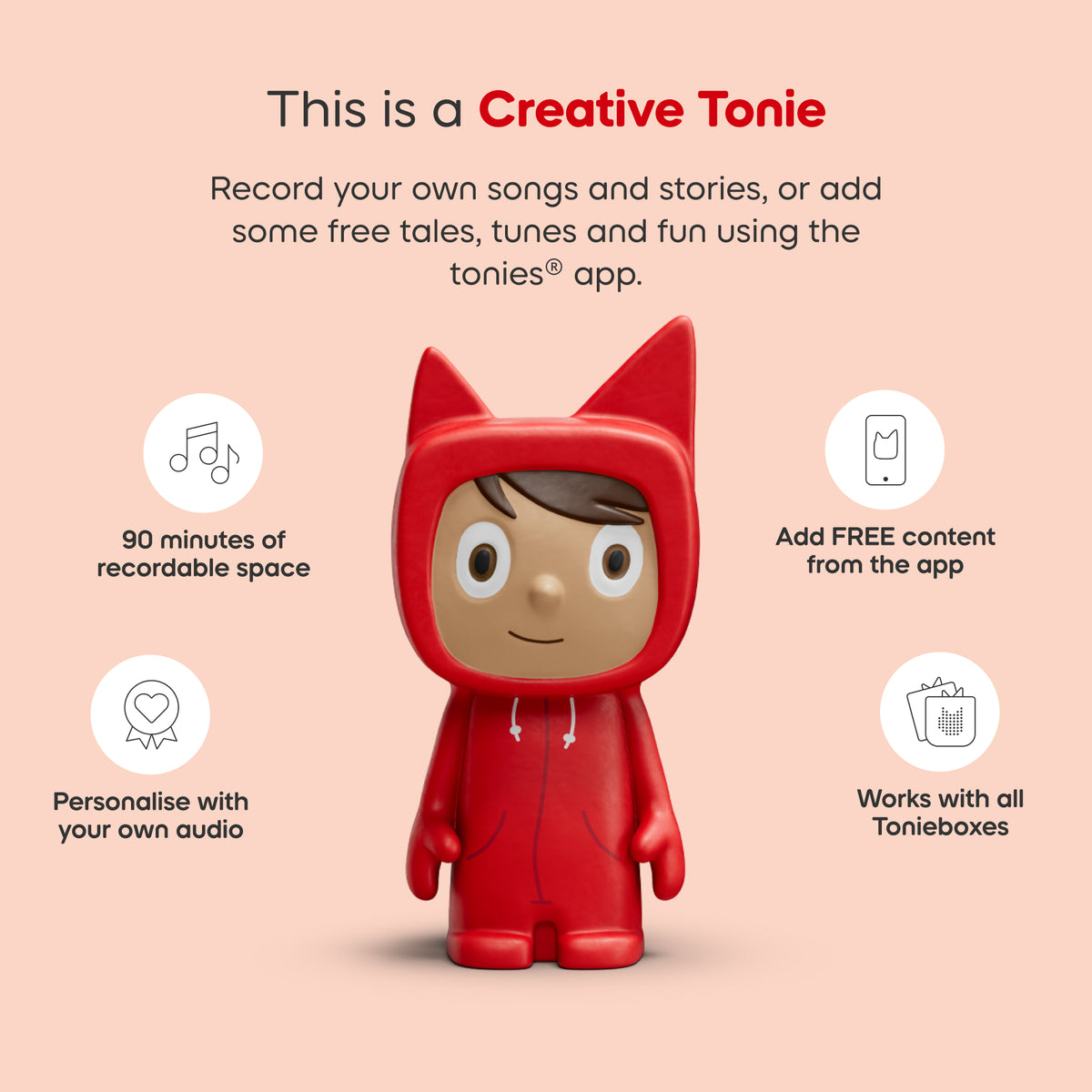 Toniebox 2 Starter Set - Moon Grey with Rubie Creative