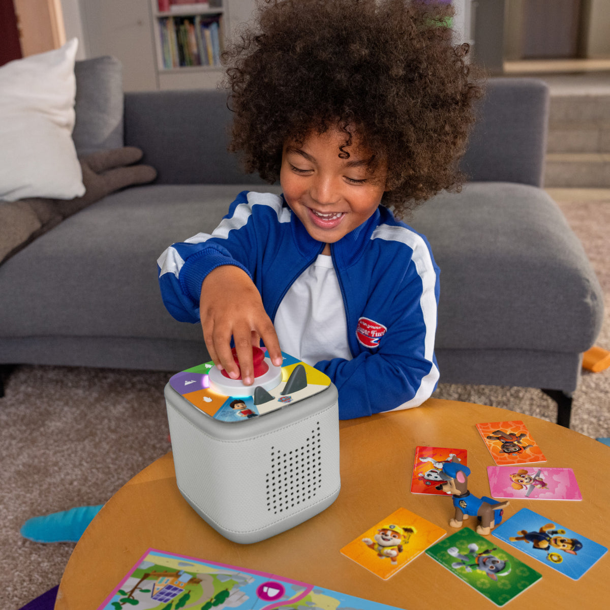 Toniebox 2 Play Set with Paw Patrol & Chase Tonie - Moon Grey