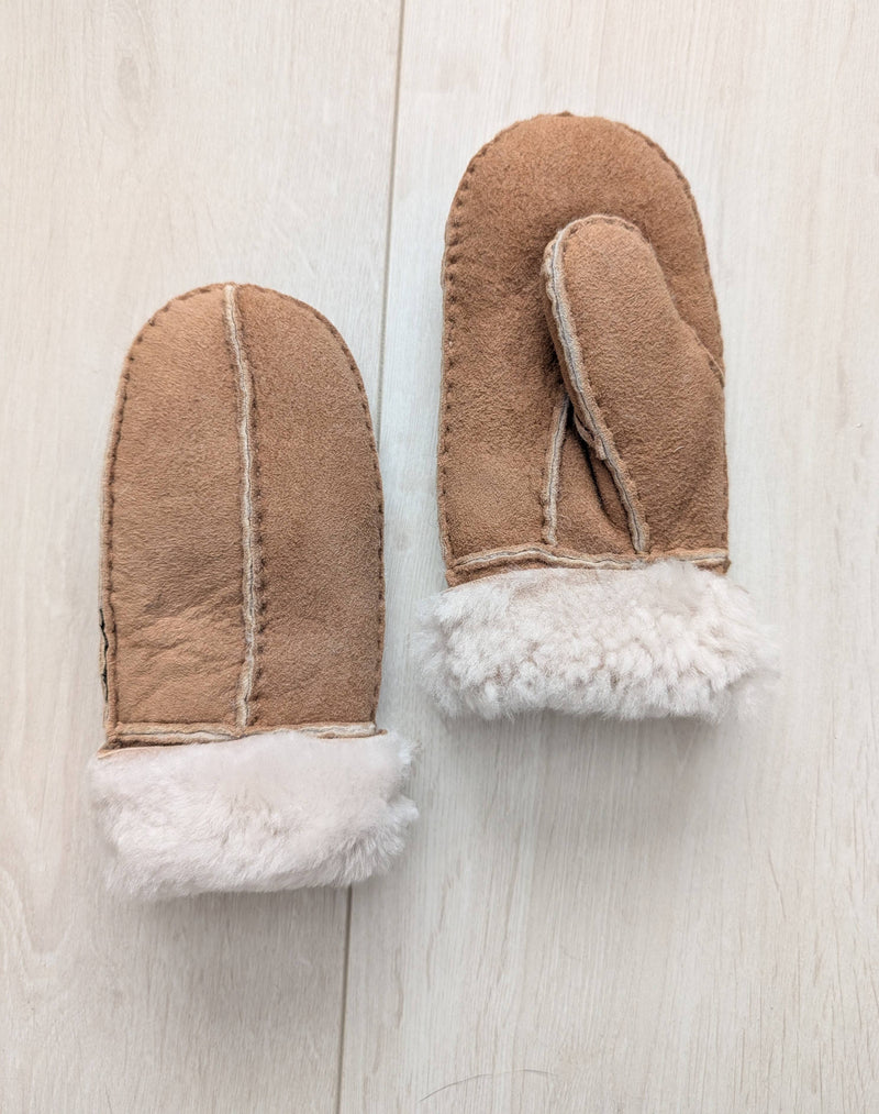 CSM Childrens Sheepskin Mittens