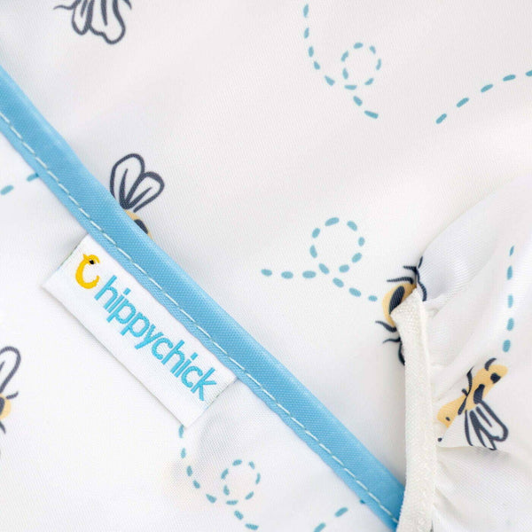 Hippychick Sleeved Bib - Busy Bees