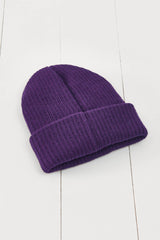 Icelandic Amethyst Purple Beanie