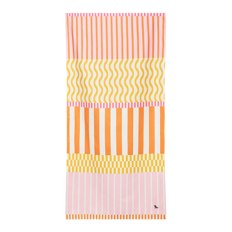Dock & Bay Quick Dry Towels - Lemonade Waves
