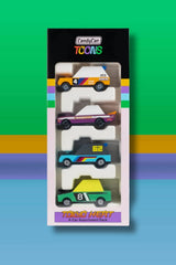 Tokyo Heat 4-Pack - Candycar TOONS Diecast Race Cars