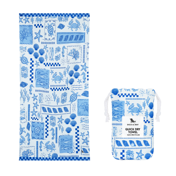 Dock & Bay Quick Dry Towels - Grecian Shores