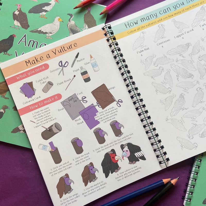 Amazing Vultures Fact and Activity Book 