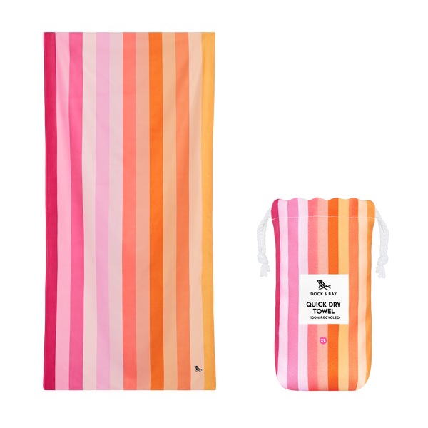 Dock & Bay Quick Dry Towels - Summer - Miami Sorbet