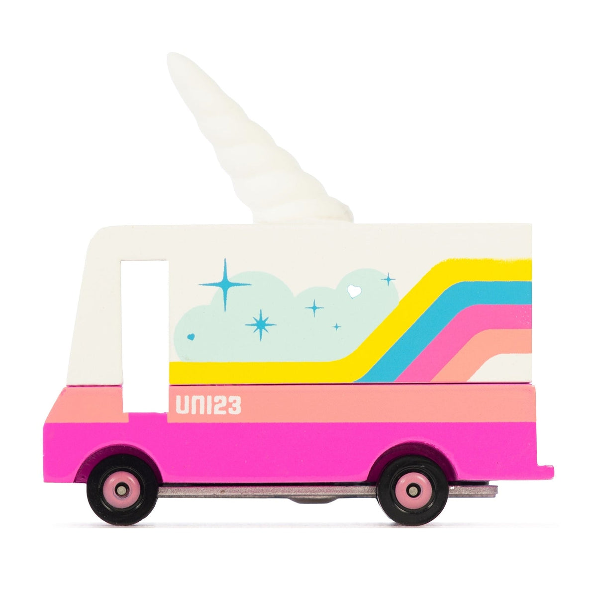 Candylab Wooden Diecast Candyvan Unicorn 2.0