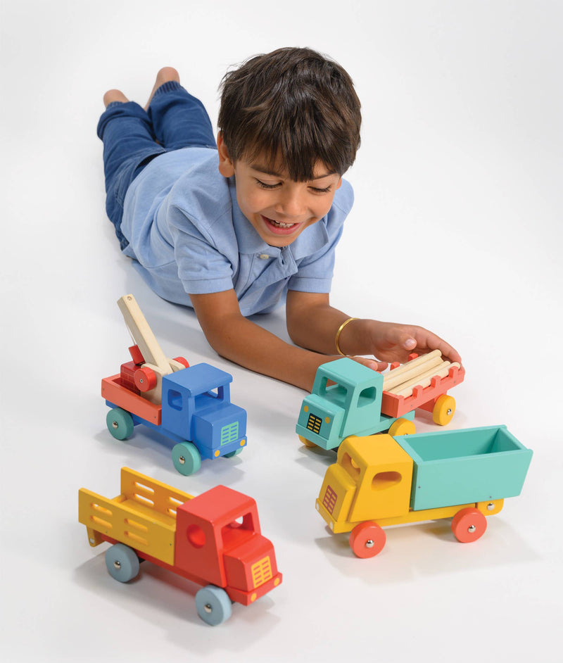Mentari Teal Timber Logging Truck