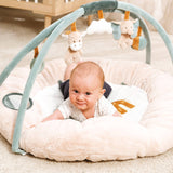 Nattou Luna and Axel - Stuffed Playmat with Arches