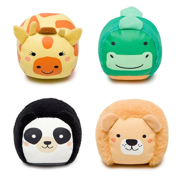 Little Big Friends Set of 4 Roly Poly Balls - Jungle
