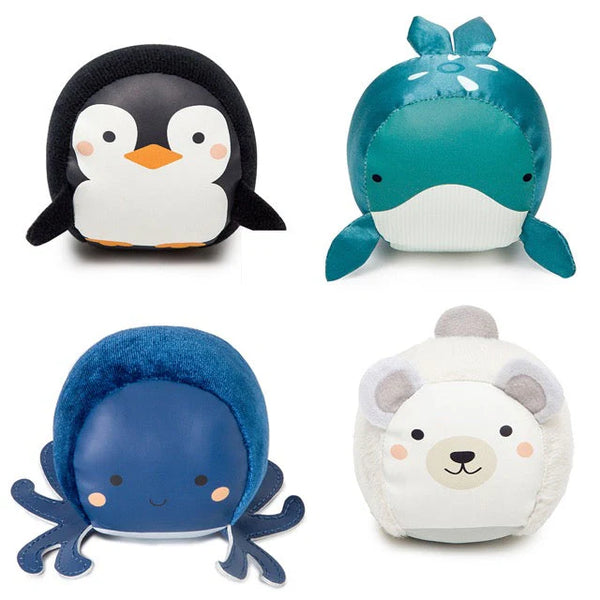 Little Big Friends Set of 4 Roly Poly Balls - Ocean