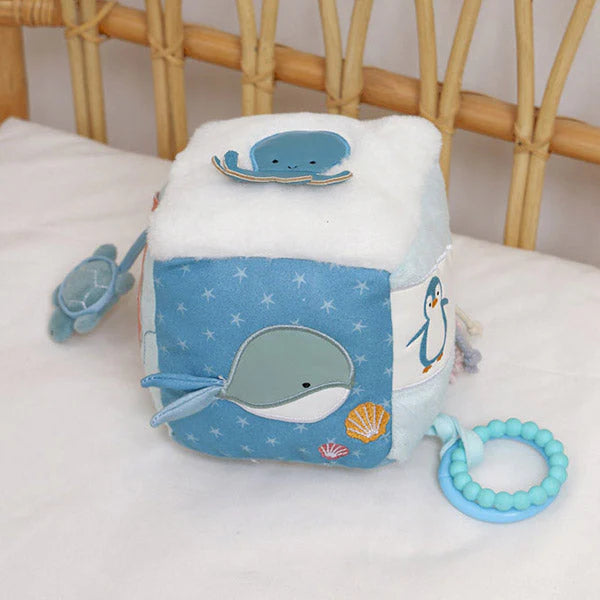 Little Big Friends Soft Activity Cube - Ocean