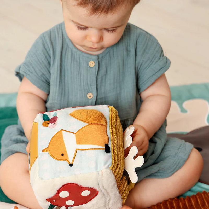 Little Big Friends Soft Activity Cube - Forest