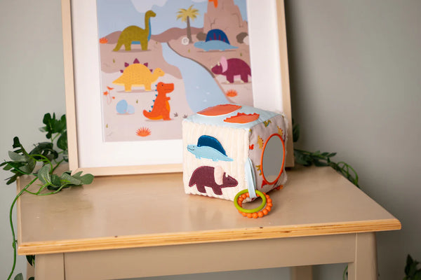 Little Big Friends Soft Activity Cube - Dino