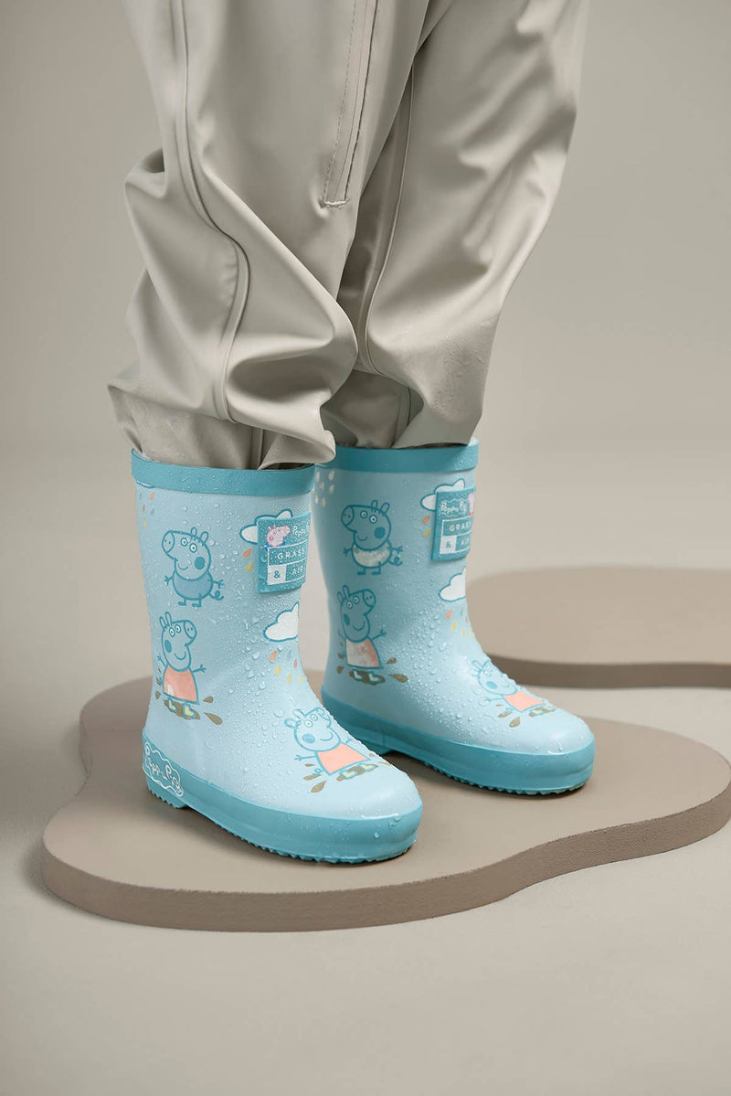 Peppa Pig George Blue Colour-Changing Kids Wellies