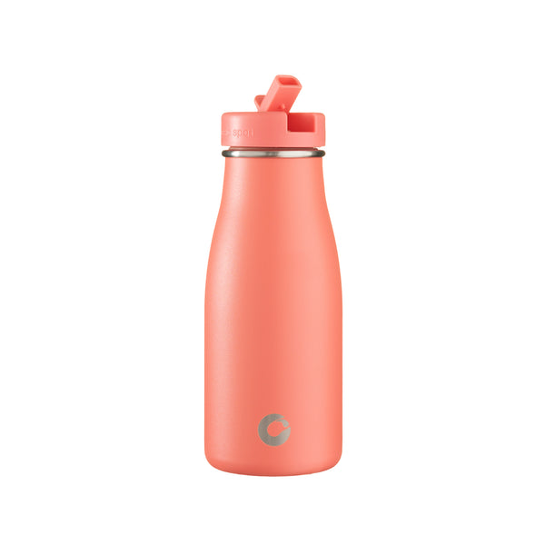 350ml One Green Bottle evolution Insulated Bottle - Baby Coral