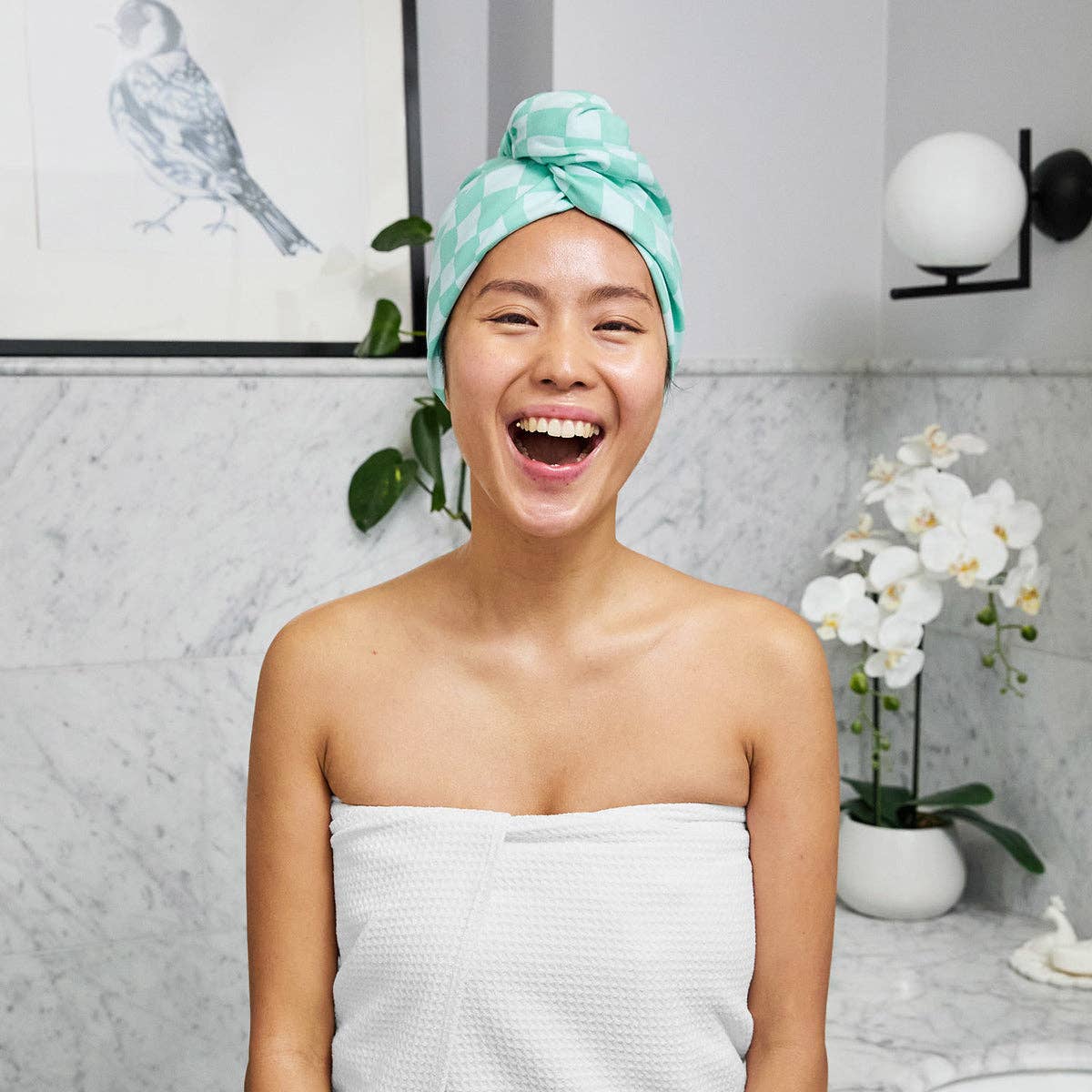 Dock & Bay Hair Wraps - Check Mate