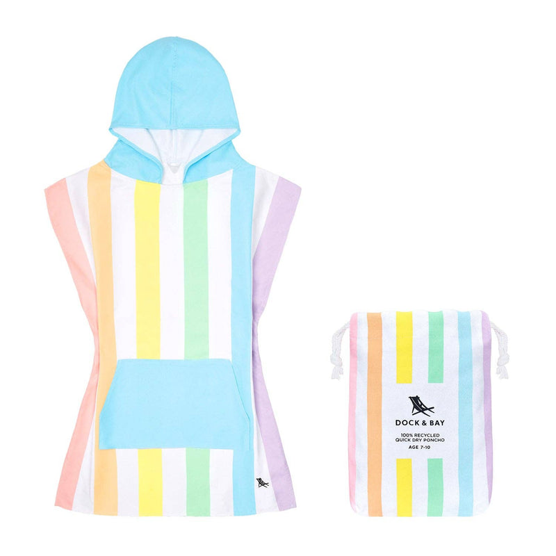 Dock & Bay Kids Poncho - Cabana - Unicorn Waves