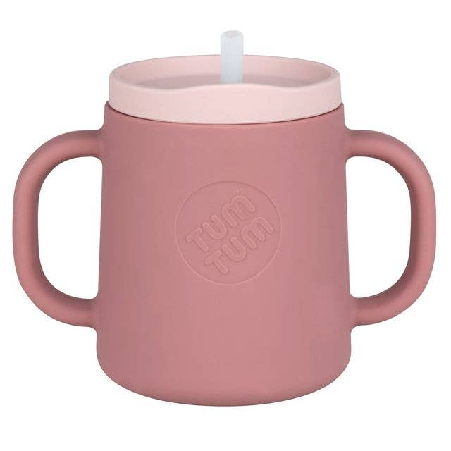 Tum Tum Silicone 3 Way Sippy Cup - Pink