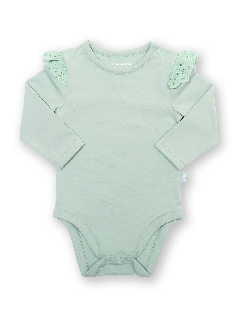 Kite Broderie bodysuit soft spruce