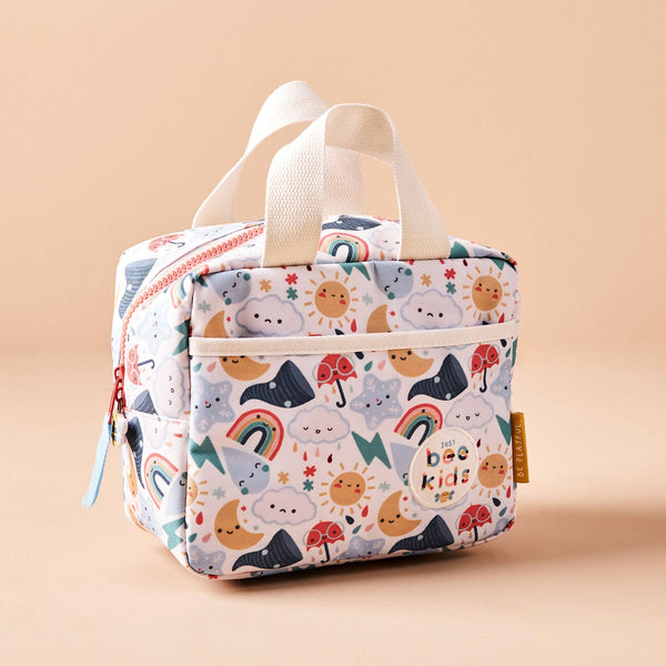 Just Bee Kids Weather Print Insulated Lunch Bag