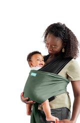 MOBY Easy Wrap Carrier - Olive/Onyx