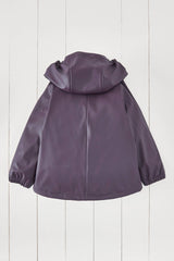 Amethyst Purple Kids Waterproof Rain Jacket