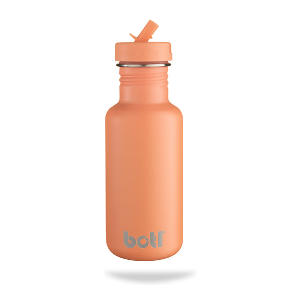 500ml One Green Bottle Tough Canteen - Peachy