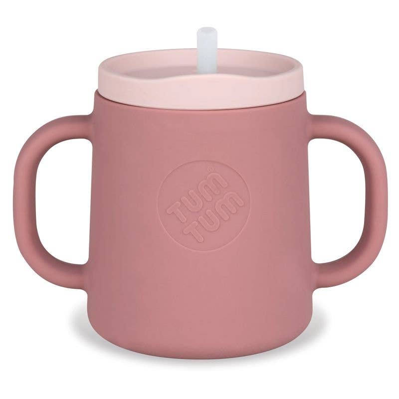 Tum Tum Silicone 3 Way Sippy Cup - Pink