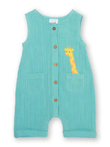 Kite Hello giraffe dungarees