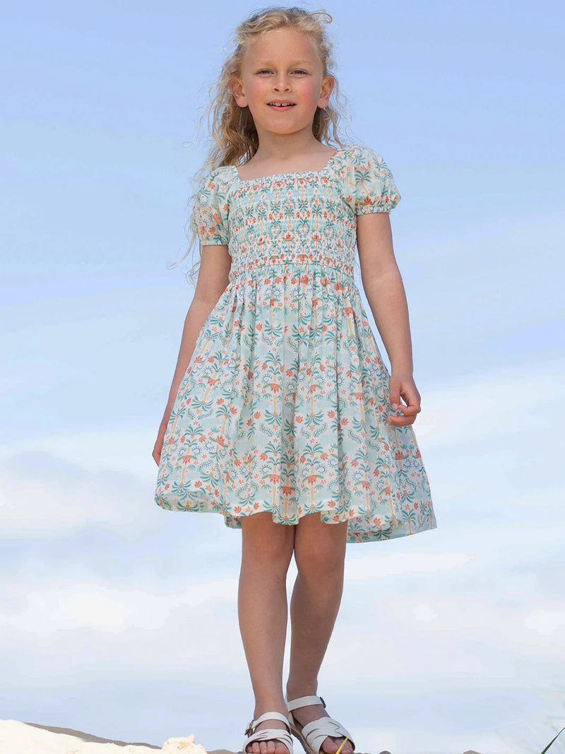 Kite Ele oasis shirred dress