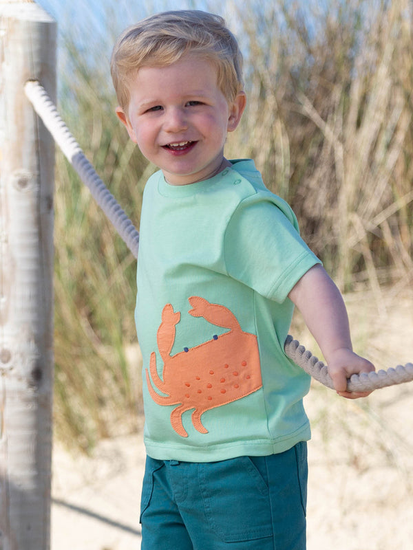 Kite Hello crab t-shirt