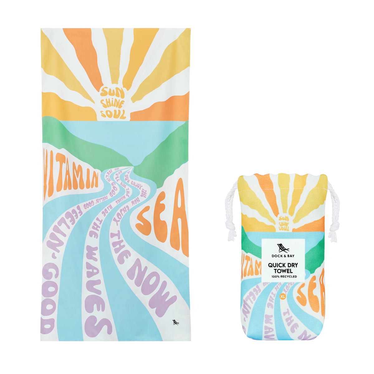 Dock & Bay Quick Dry Towels - Vitamin Sea
