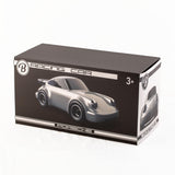 Porsche 911 Racing Car Silver Toy Car