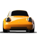 Porsche 911 Racing Car Yellow Toy Car