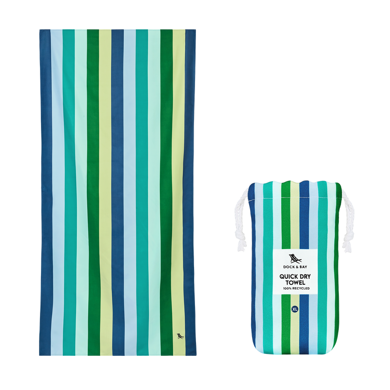 Dock & Bay Quick Dry Towels - Summer - Cool Lagoon