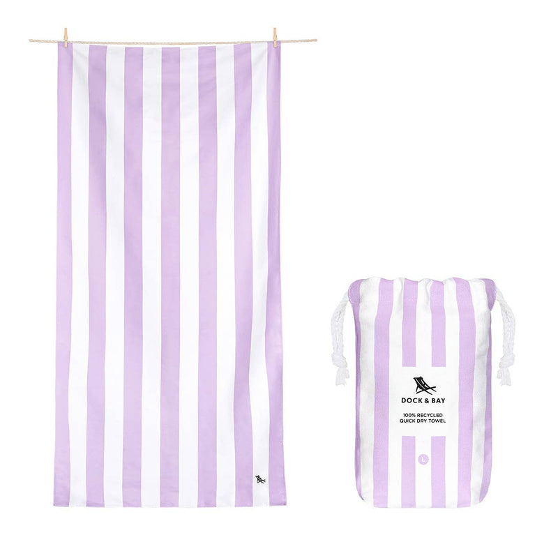 Dock & Bay Quick Dry Towels - Cabana - Lombok Lilac