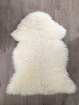 Natural Single Sheepskin Rugs British Skins S/M/L/XL