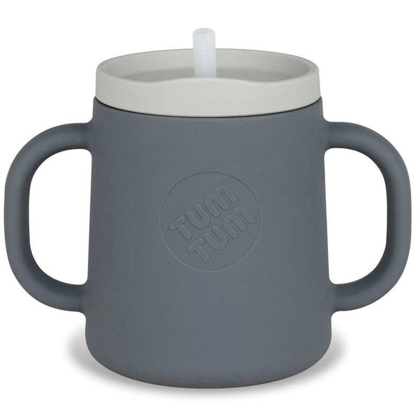 Tum Tum Silicone 3 Way Sippy Cup - Grey