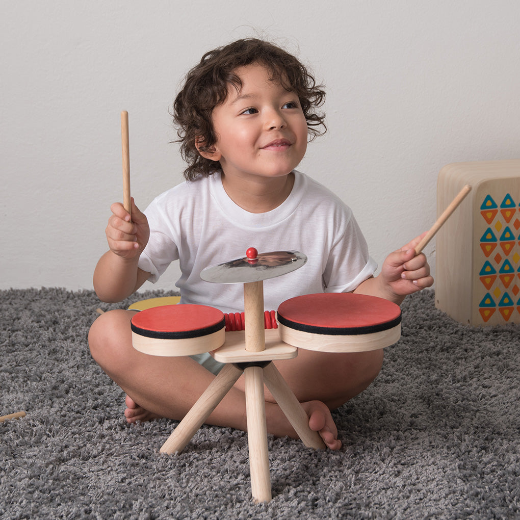 PlanToys Wooden Musical Band Instrument Set